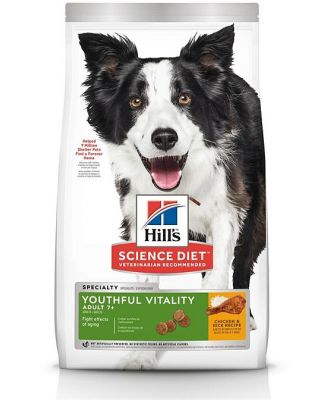 Hills Science Diet Adult 7+ Youthful Vitality Dry Dog Food 5.67kg
