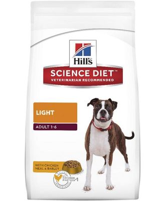 Hills Science Diet Adult Light Dry Dog Food 12kg