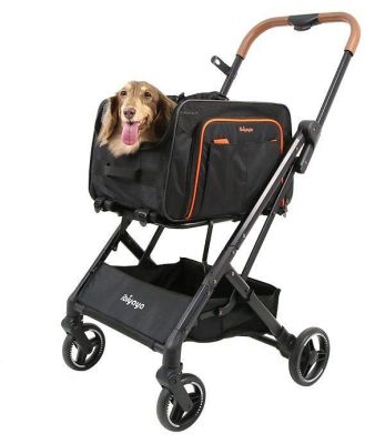 Ibiyaya JetPaw 3-in-1 Pet Stroller with Removable Carrier