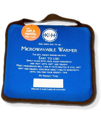 K&H Safe Microwave Heat Pad Pet Bed Warmer