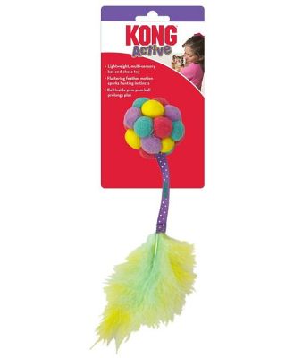 KONG Active Bubble Ball Cat Teaser - Pack of 3