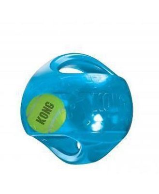 KONG Jumbler Rubber Ball with Hidden Tennis Ball Dog Toy - Medium - 1 Unit/s