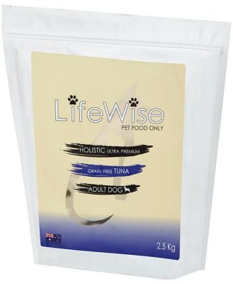 Lifewise Australia Dry Dog Food Grain Free Wild Tuna with Lamb & Vegetables 2.5kg