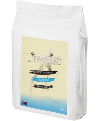 LifeWise Australia Dry Dog Food Ocean Fish with Lamb & Vegetables Small Bites 18kg