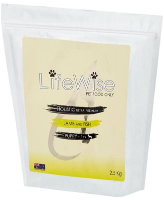 Lifewise Australia Dry Puppy Food Lamb with Fish, Rice, Oats & Vegetables 2.5kg