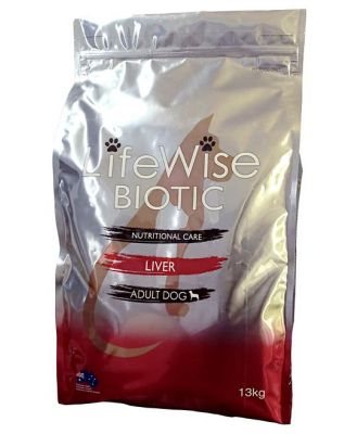 Lifewise Biotic Liver - Chicken, Barley, Rice, Egg & Veg Dry Dog Food 13Kg