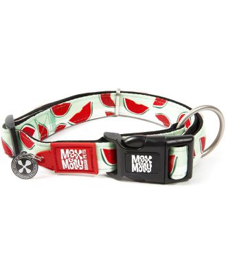 Max & Molly Smart ID Dog Collar - Watermelon -