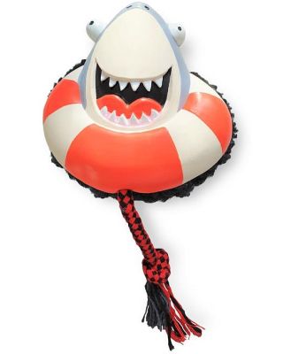 Max & Molly Squeaker Snuggles Dog Toy - Frenzy the Shark