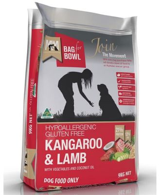 Meals for Mutts Gluten Free Kangaroo & Lamb Dry Dog Food - 9kg