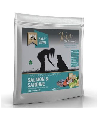 Meals for Mutts Gluten Free Salmon & Sardine Dry Dog Food - 2.5kg