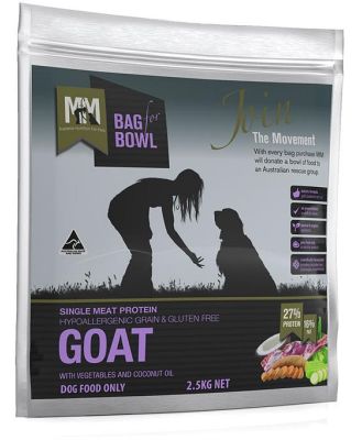 Meals for Mutts Single Ingredient Grain Free Dry Dog Food - Goat 2.5kg