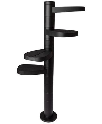 Monkee Tree - The Scalable Cat Climbing Ladder 12 Trunk Starter Pack in BLACK