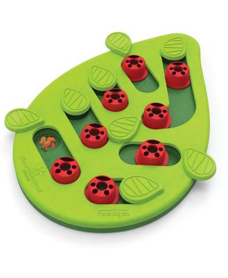 Nina Ottosson Puzzle & Play Buggin Out Treat Dispensing Cat Toy - Green