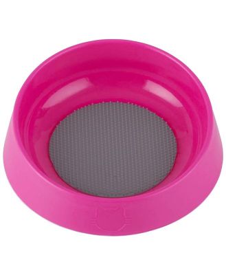 Oh Bowl Slow Food Tongue Cleaning Hairball Control Cat Food Bowl - Pink