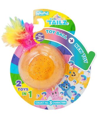 Outward Hound 2-in-1 Surprize Tailz Ball & Plush Toy - Assorted Designs
