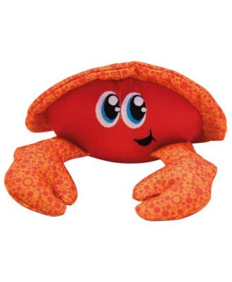 Outward Hound Floatiez Crab Floating Squeaker Dog Toy