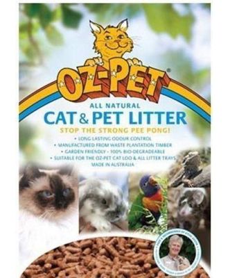 Oz Pet Cat & Small Animal Wood Pellet Litter Pellets 15kg