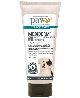 PAW by Blackmores MediDerm Gentle Medicated Shampoo for Dogs - 200ml