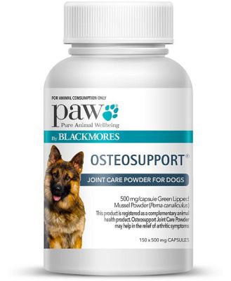PAW Osteosupport Joint Support Powder for Dogs - 80 Capsules