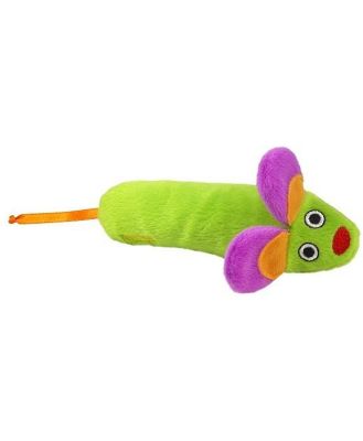 Petstages Green Magic Mightie Mouse Catnip Infused Kickeroo Cat Toy