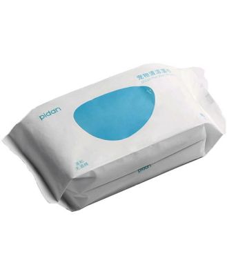 PIDAN Unscented Non-Toxic Pet Wet Wipes - 80 wipes