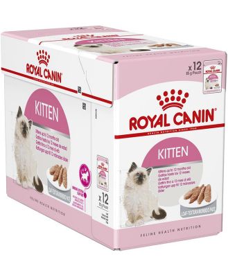 Royal Canin Instinctive Loaf Moist Kitten Food (up to 12 months) x 12 Pouches