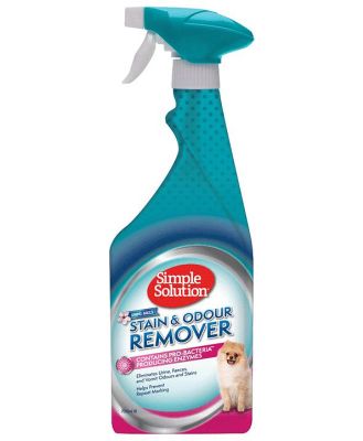 Simple Solution Dog Stain & Odour Remover Enzyme Spray - Spring Breeze 750ml
