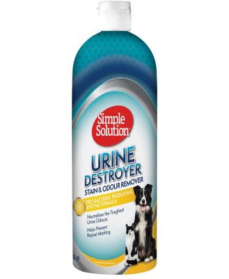 Simple Solution Urine Destroyer & Odour Neutraliser for Cats & Dogs 1 Litre