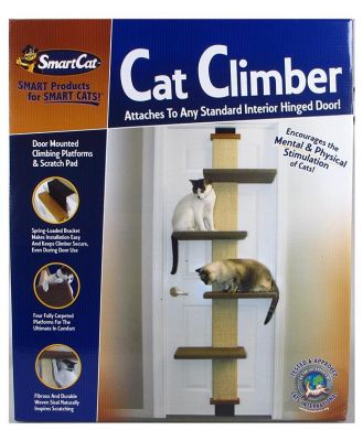 SmartCat Multi-Level Over-the-door Cat Climber Scratch Tower