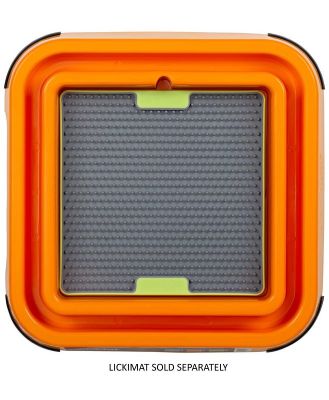 The Outdoor Keeper Ant-Proof Lickimat Pad Holder - Orange