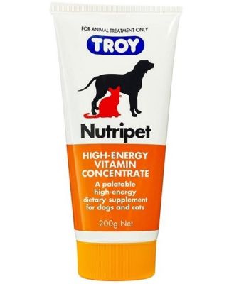 Troy Nutripet Vitamin & Energy Supplement for Cats & Dogs 200g