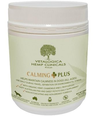 Vetalogica Hemp Clinicals Calming Plus Dog Supplement 300g