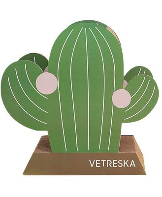 Vetreska Fruity Cardboard Cat Scratcher Post - Cactus