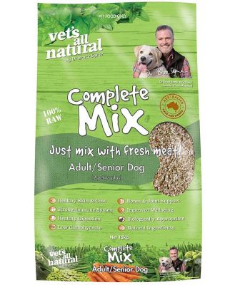 Vets All Natural Complete Mix Muesli for Fresh Meat for Adult and Senior Dogs - 15kg