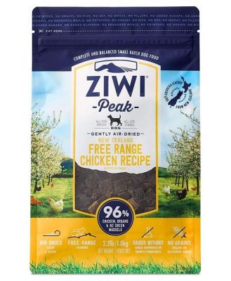 Ziwi Peak Air Dried Grain Free Dog Food 1kg Pouch - Free Range Chicken