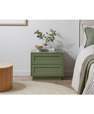 Eros Bedside Table - Sage Green