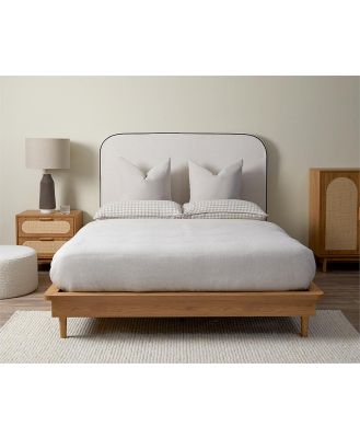 Queen Bed Base - Natural