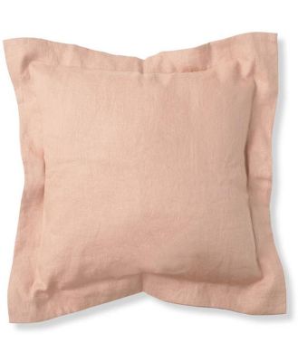 Mocka Linen Cushion - Coral Sand