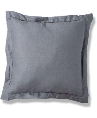 Mocka Linen Cushion - Petrol Blue
