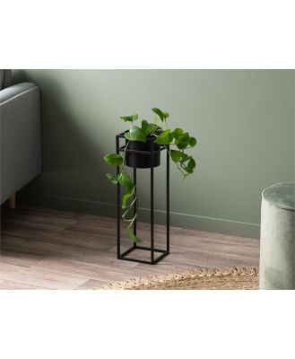 Brent Metal Plant Stand Black - Tall