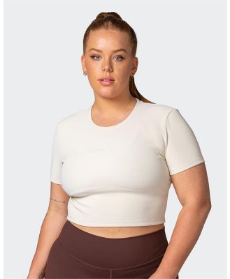 Off Duty Rib Cropped Tee