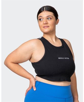 Stabilise Rib Cropped Tank