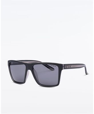 Bazza Polarised Matte Black XTAL Sunglasses