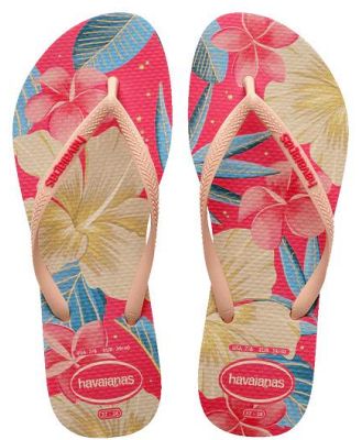 Havaianas Slim Floral Thongs. Size