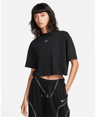 Nike Mock Boxy Short Sleeve Top.