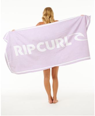 Brand Logo Towel. Lilac