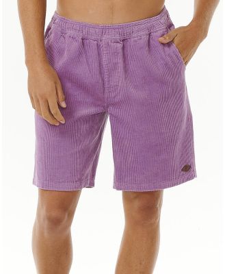 Classic Surf Cord Volley. Dusty Purple