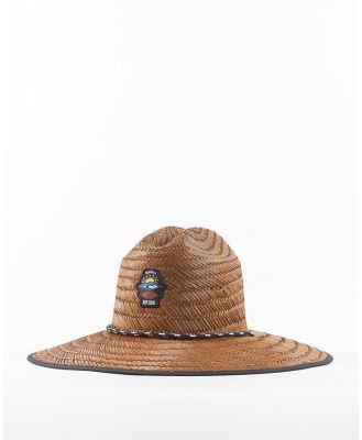 Icons Straw Hat. Brown