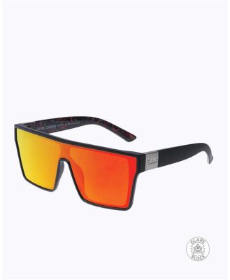 Loose Cannon Matte Black Red Sunglasses