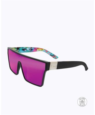 Loose Cannon Matte Blk/Crt/Pink Sunglasses